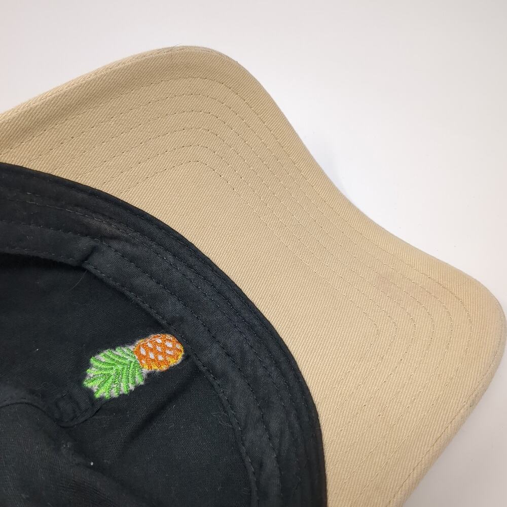 Pineapple Slideback Hat Black One Size Embroidere… - image 8